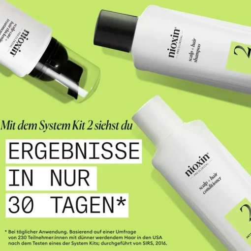 Naturbelassenes, sichtbar dünner werdendes Haar  Cleanser Shampoo Natural Hair Progressed Thinning von Nioxin