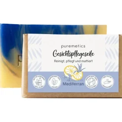 Natur-Seifen Gesichtspflegeseife Mediterran von puremetics