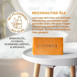 Natur-Seifen Haarseife Zitrone Vanille von puremetics