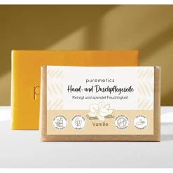 Natur-Seifen Hand- und Duschpflegeseife Vanille von puremetics