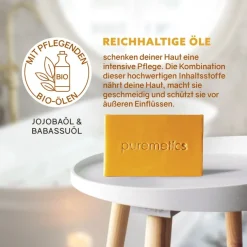 Natur-Seifen Hand- und Duschpflegeseife Vanille von puremetics