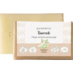 Natur-Seifen Rasierseife Ingwer Tonic von puremetics