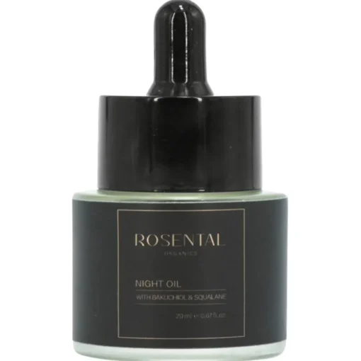 Night Oil with Bakuchiol & Squalane Nachtpflege von Rosental Organics