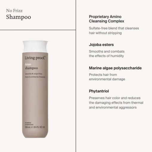 No Frizz Shampoo von Living Proof