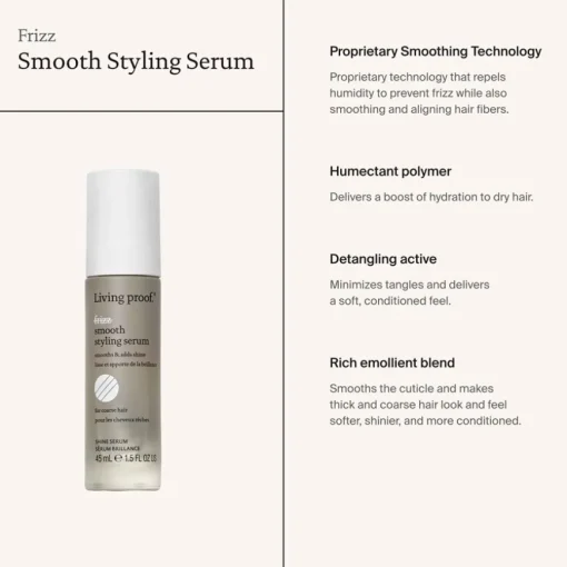 No Frizz Smooth Styling Serum von Living Proof