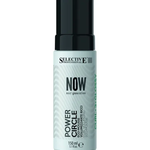 NOW Next Generation Power Circle Curl Volumizing Eco-Mousse von Selective Professional