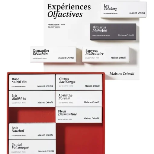 Olfactory Experiences Expériences Olfactives Set von Maison Crivelli