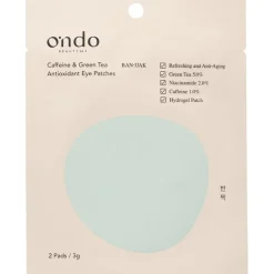 ONDO BEAUTY 36.5 Caffeine & Green Tea Antioxidant Eye Patches