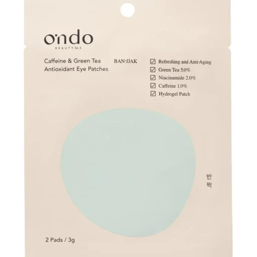 ONDO BEAUTY 36.5 Caffeine & Green Tea Antioxidant Eye Patches