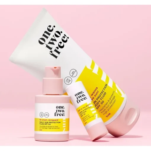 One.two.free! Sun Protection Body Fluid SPF 30
