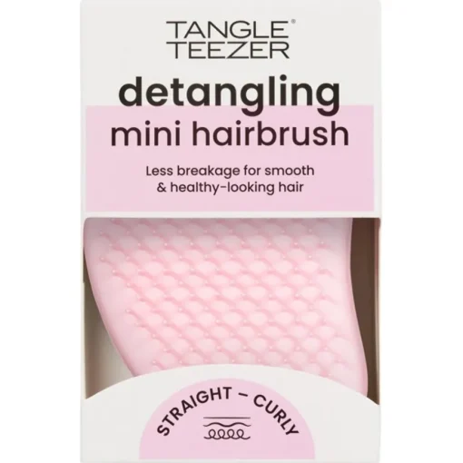 Original Mini - Hairbrush Pink Unicorn Straight & Curly Hair von Tangle Teezer