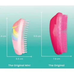 Original Mini - Hairbrush Pink Unicorn Straight & Curly Hair von Tangle Teezer