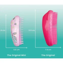 Original Mini - Hairbrush Multi Unicorn Straight & Curly Hair von Tangle Teezer