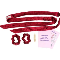 Original Velvet Lockenband Bordeaux Red von Lotta Curls