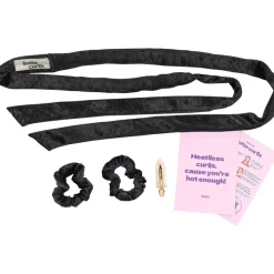 Original Velvet Lockenband Royal Black von Lotta Curls
