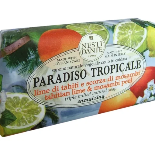 Paradiso Tropicale Tahitian Lime & Mosambi Peel Soap von Nesti Dante Firenze
