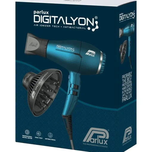 Parlux Digitalyon Blau mit Magic Sense Diffusor