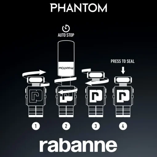 Phantom Eau de Toilette Nachfüllung von Rabanne