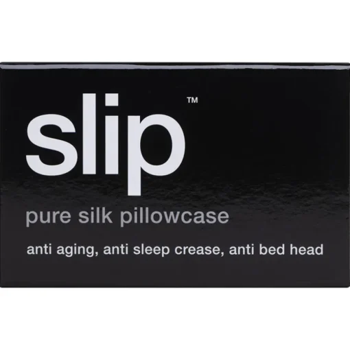 Pillowcases Pure Silk Pillowcase Black von slip