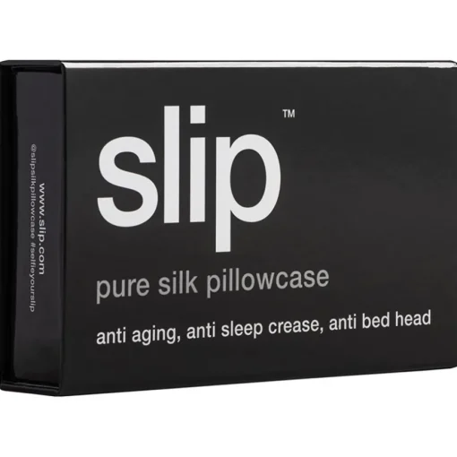 Pillowcases Pure Silk Pillowcase Black von slip