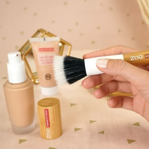Pinsel Duo Fiber Foundation Brush von Zao