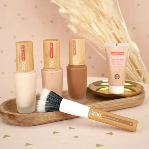 Pinsel Duo Fiber Foundation Brush von Zao