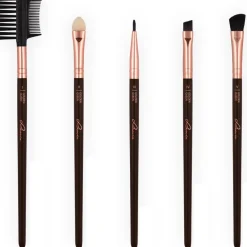 Pinselset Golden Queen Set Rose Gold von Luvia Cosmetics