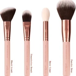 Pinselset Rose Golden Vintage Set von Luvia Cosmetics