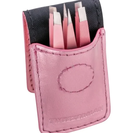 Pinzetten Micro Mini Tweezer Set Pink von Tweezerman