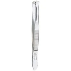 Pinzetten Pinzette, verchromt, schräg, 9 cm von ERBE