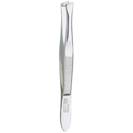 Pinzetten Pinzette, verchromt, schräg, 9 cm von ERBE