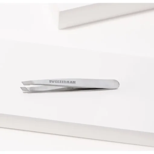 Pinzetten Schräge Mini Pinzette Silver von Tweezerman