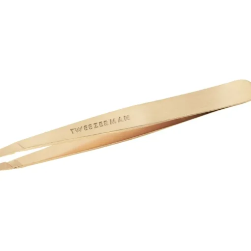 Pinzetten Schräge Pinzette Champagne von Tweezerman