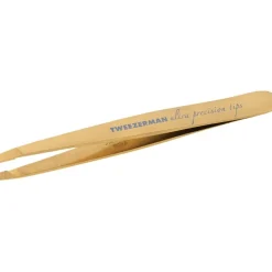 Pinzetten Schräge Pinzette Gold von Tweezerman