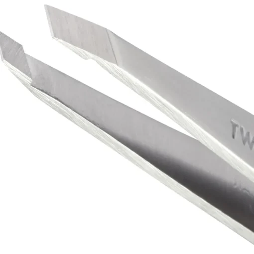 Pinzetten Schräge Pinzette Silver von Tweezerman