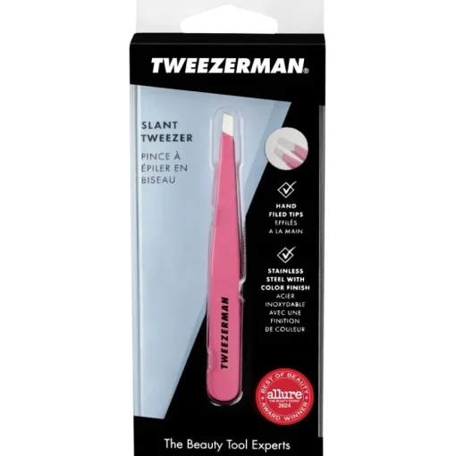 Pinzetten Schräge Pinzette Pretty in Pink von Tweezerman