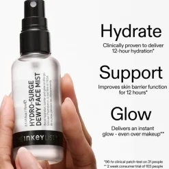 Porenpflege und Reinigung Hydro-surge Dewy Face Mist von The INKEY List