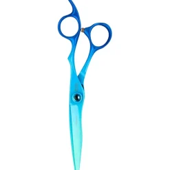 PowerCut Haarschneideschere 6,25" RH Regenbogen-Blau von Olivia Garden