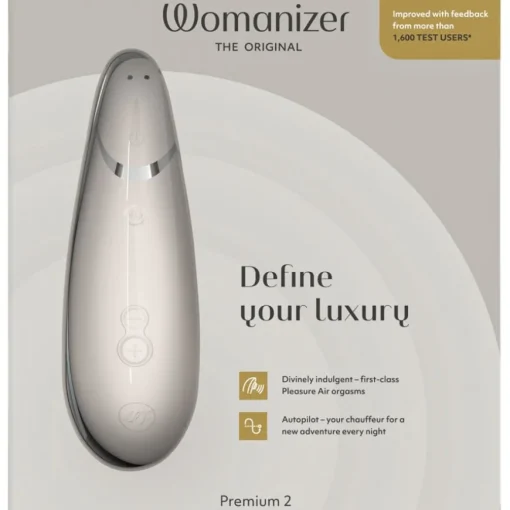 Premium 2 Klitoris-Stimulator 2 Warm Grey von Womanizer