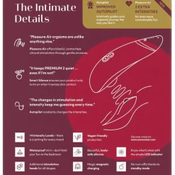 Premium 2 Klitoris-Stimulator 2 Bordeaux von Womanizer