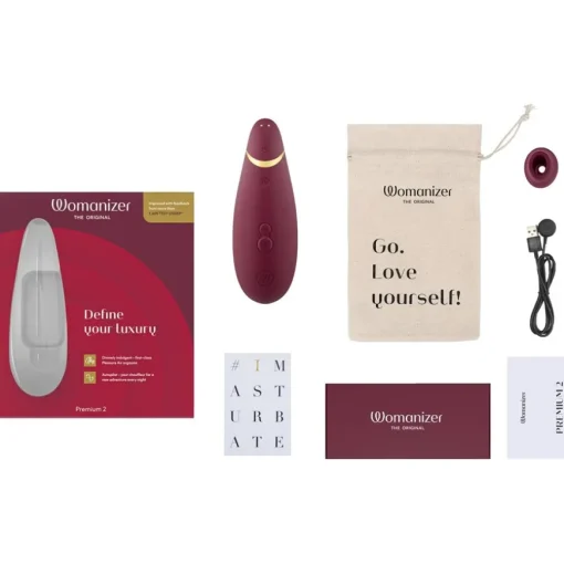 Premium 2 Klitoris-Stimulator 2 Bordeaux von Womanizer