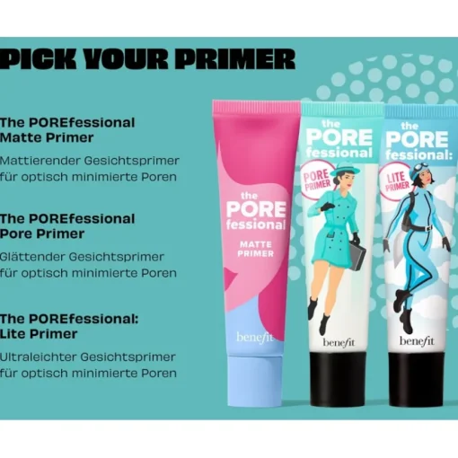 Primer The POREfessional Matte Primer - Mattierender Gesichtsprimer von Benefit