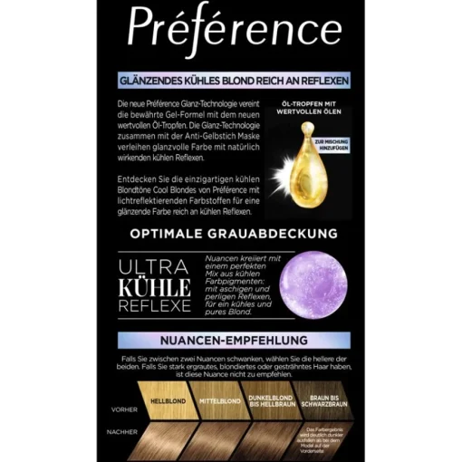 Préférence Cool Blondes Haarfarbe von L’Oréal Paris