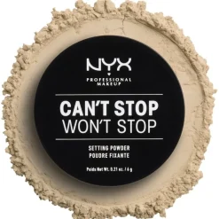 Puder Can't Stop Won't Stop Setting Powder von NYX Professional Makeup