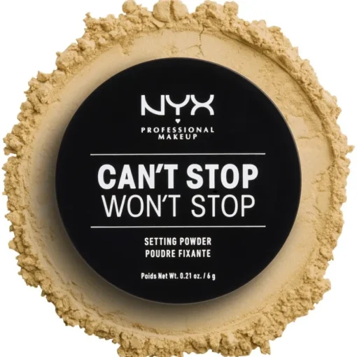 Puder Can't Stop Won't Stop Setting Powder von NYX Professional Makeup