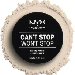 Puder Can't Stop Won't Stop Setting Powder von NYX Professional Makeup