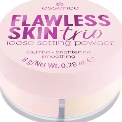 Puder FLAWLESS SKIN Trio Loose Setting Powder von Essence
