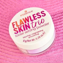 Puder FLAWLESS SKIN Trio Loose Setting Powder von Essence