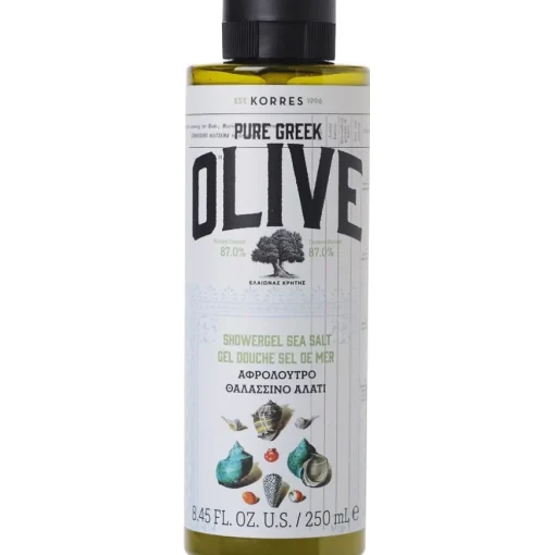 Pure Greek Olive Olive & Sea Salt Shower Gel von KORRES