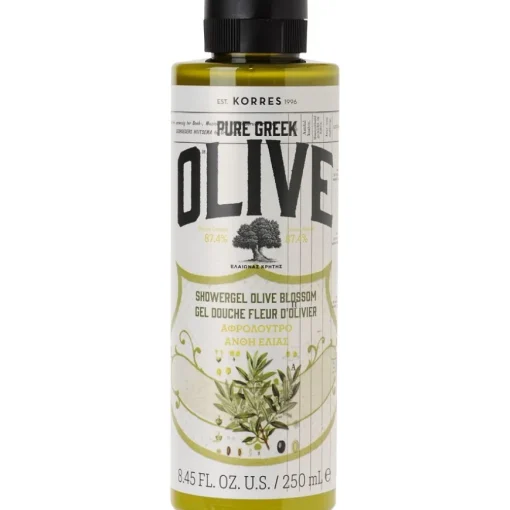 Pure Greek Olive Olive & Olive Blossom Shower Gel von KORRES